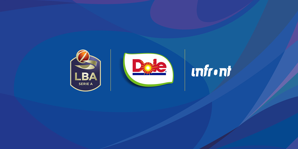 La frutta fresca di Dole è Platinum Sponsor della Serie A Unipol 2024/25